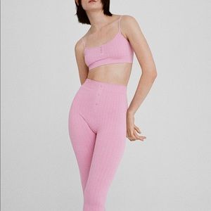 Zara Seamless Buttoned Set